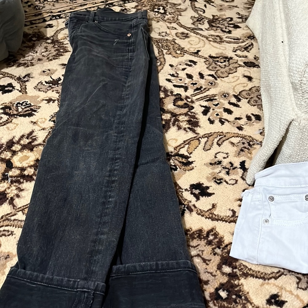 Express high rise jeans